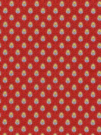 31cm Wallpaper Sample Pierre Deux French Country Petite Red
