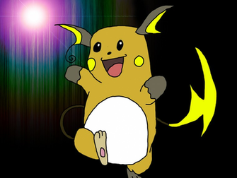 Raichu Background Wallpaper HD