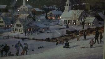 Beautiful Christmas Scene Wallpaper