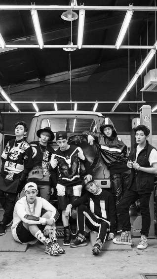 Monsta X Background Wallpaper