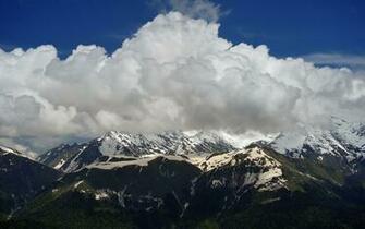 Wallpaper Russia Krasnaya Polyana Greater Sochi Russian