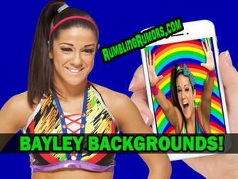 Wwe Superstar Bayley HD Background Rumblingrumors