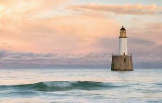 Wallpaper Scotland United Kingdom Rattray Head Lighthouse Old