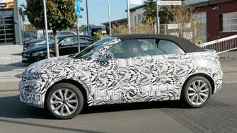 Vw T Roc Convertible Spied For The First Time