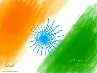 Graafix Spot Indian Flag Wallpaper