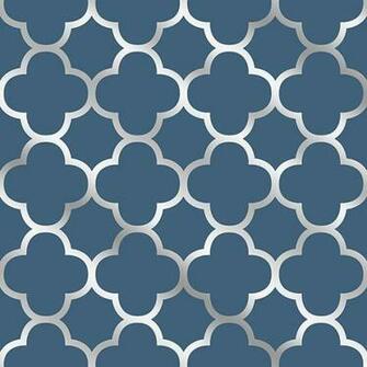 Street Prints Symetrie Geometric Foil Wallpaper