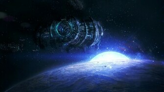 Space Station Computer Wallpaper Desktop Background