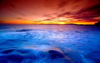 HD Ocean Sunset Wallpaper