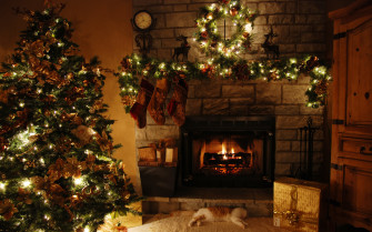 Christmas At Home Wallpaper High Definition Resolution HD