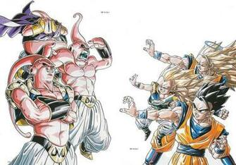 Buu Son Goku Gohan Dragon Ball Z Wallpaper