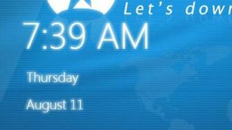 Windows Desktop Clock