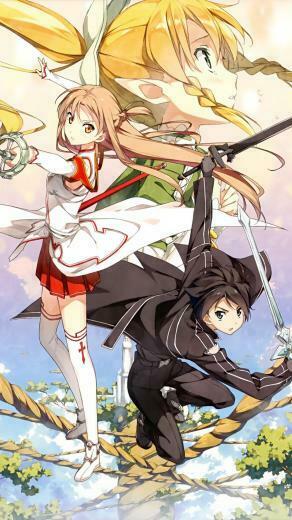Sword Art Online Mobile Wallpaper