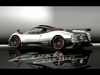Pagani Zonda Cinque Wallpaper Widescreen Desktop Background