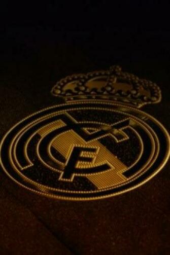 Real Madrid Fc Logo Gold iPhone Wallpaper HD Fond D