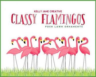 Flamingos Clipart Classy Flamingo Lawn Ornament