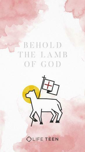 Behold The Lamb Of God Easter Wallpaper Lifeteen For