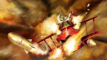 Red Baron Corki Wallpaper Fan Arts League Of Legends Lol