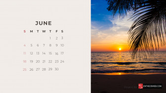 Beaches Calendar Desktop Wallpaper Entheosweb