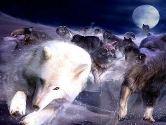 Wallpaper Wolf Fantasy Sfondi Arbusti Denti Lupo Mannaro Foto HD