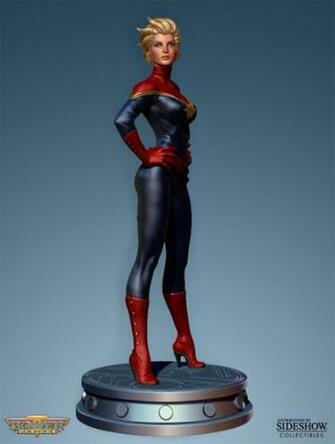 Captain Marvel Carol Sideshowtoy Wp