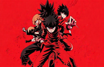 Red And Black Anime Wallpaper