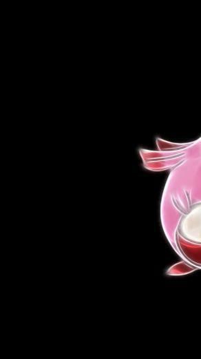 HD Wallpaper Chansey Minimalism Pink Background