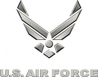Description Us Air Force Logo Silver Jpg