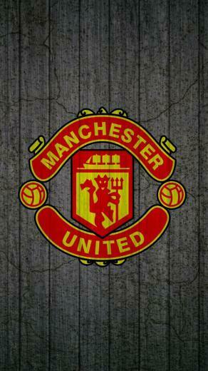 Apple iPhone Plus HD Wallpaper Manchester United Logo