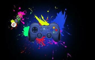 Wallpaper Squirt The Game Joystick Gamepad Logitech F310