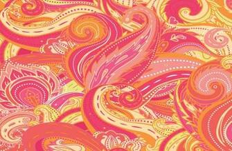 Pink Paisley Design Wallpaper Wall Mural Muralswallpaper Co Uk