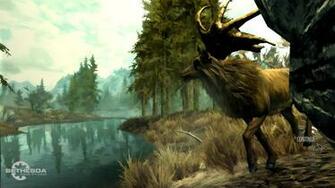 Skyrim Nexus Insane0h May Paint Themed Main Menu Background