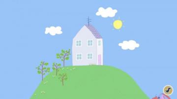 Peppa Pig House Wallpaper Top Background