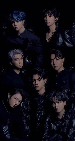 Bts Black Aesthetic Wallpaper