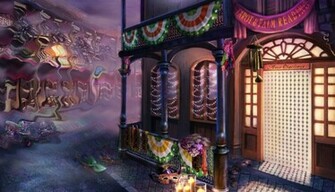 Mardi Gras Store Front Wallpaper