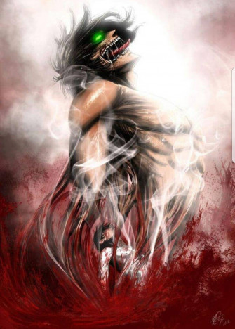 Side Eren Attack On Titan iPhone Wallpaper