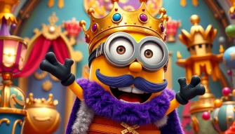 King Bob Minion Wallpaper