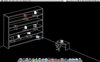 Wallpaper Shelf And Desk Image For Your