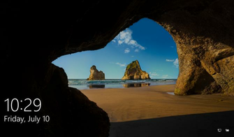 Windows Lock Screen