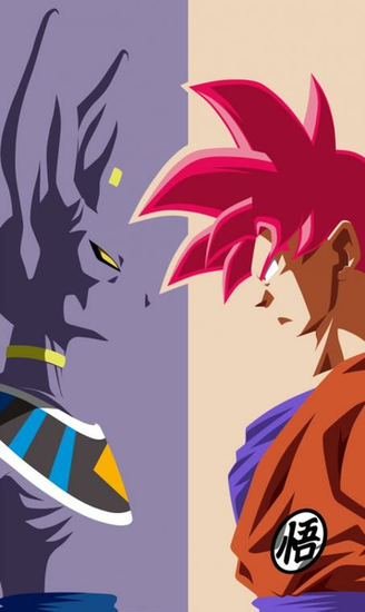 Goku Ssj God Red And Bills Wallpaper By Yobugv