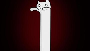 Longcat HD Wallpaper Funny Animal Meme
