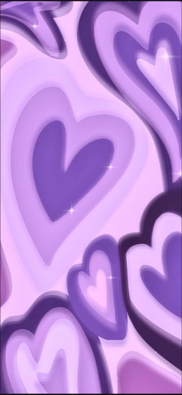 Jazmin Vallejo On Purple Wallpaper Heart iPhone