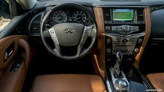 Infiniti Qx80 Color Hermosa Blue Interior HD Wallpaper