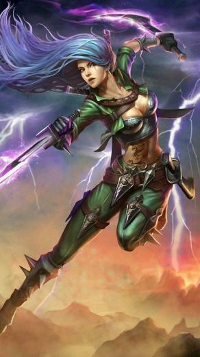 League Of Legends Katarina Wallpaper iPhone