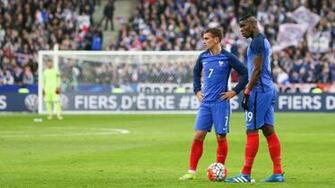 Antoine Griezmann And Paul Pogba HD Wallpaper