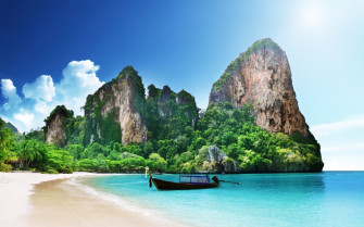4k Railay Beach Wallpaper Background Image