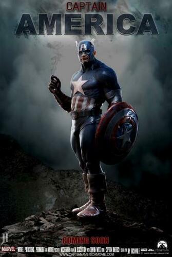 Captain America The First Avenger HD Poster Wallpaper Desktop
