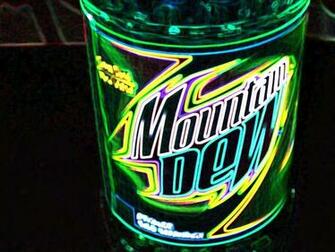 Dew Neon Lights Mountain Mountains Wallpaper