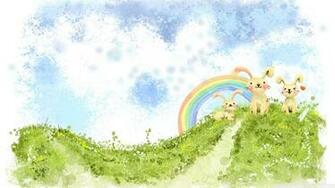 Easter Bunnies Wallpaper