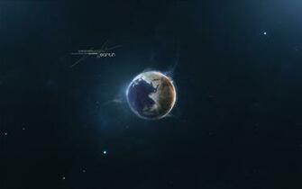 The Earth In An Apple By Ahmedmo