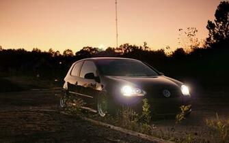 Vw Golf Tuning Desktop Wallpaper And Stock Photos